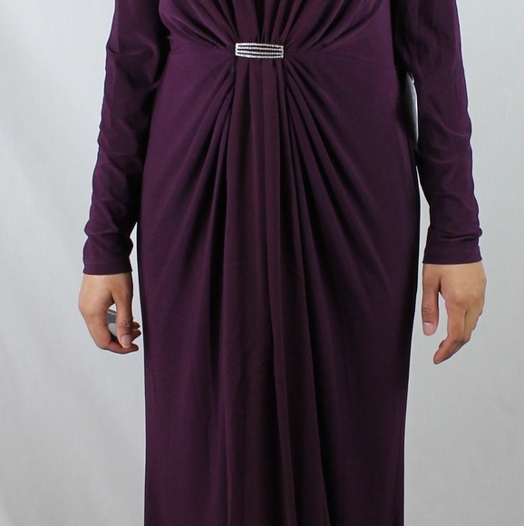 Lauren Ralph Lauren Purple Full Length Ball gown size 6 - Picture 4 of 5